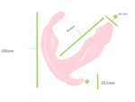 PANTY VIBRATOR - Mini vibromasseur discret pour culotte avec télécommande