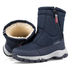 Bottes de neige Polaire mi-mollet - Fermeture Zip