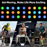 Montre Connectée Ultra Fine - Écran AMOLED HD 1.96" + 1 Bracelet OFFERT