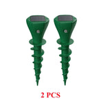 Lot de 2 Chasse taupes solaire