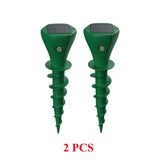 Lot de 2 Chasse taupes solaire