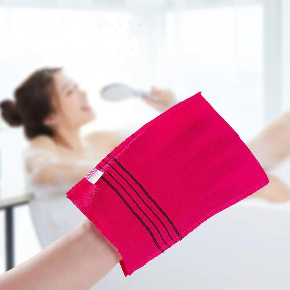 Gants Exfoliants Douche – Lot de 5 Colorés