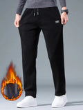 Pantalon Casual Ample en Velours Côtelé & Doublure Polaire - Homme