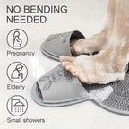 Tapis Lave-Pieds en Silicone – Massage Exfoliant et Antidérapant pour Douche