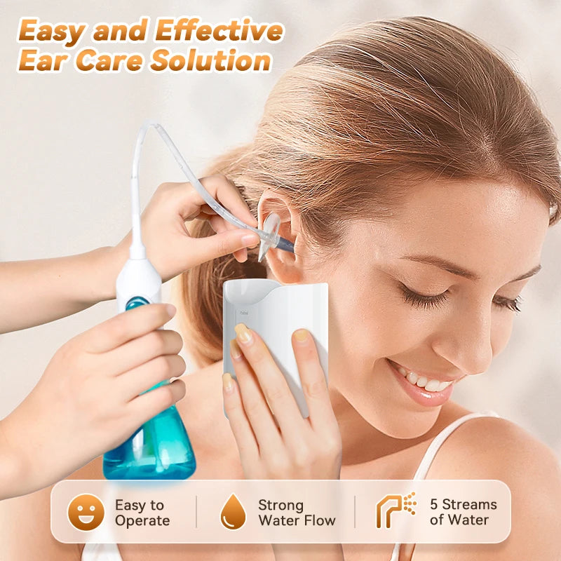 Kit Complet de Lavage Auriculaire – 10 Embouts