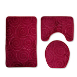Set de 3 Tapis de Bain Ultra Doux & Antidérapants