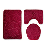Set de 3 Tapis de Bain Ultra Doux & Antidérapants