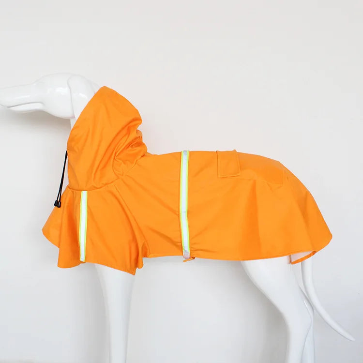 Imperméable Coupe-vent pour Chiens Réflechissant - Jusqu'au 5XL