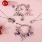 Calendrier de l'Avent 24J Bracelet Charms - Idée Cadeau