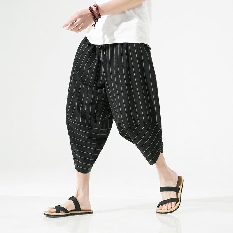 Pantalon croisé Harajuku décontracté