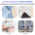 10x Clips Magiques pour Pantalon & Jean - Ourlet Express