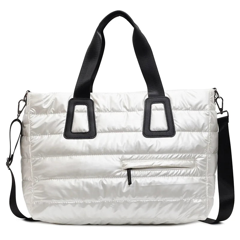Sac Grande Capacité Matelassé Métallique Imperméable