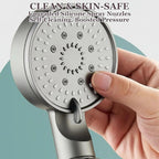 Pommeau de douche haute pression 5 modes avec filtre intégré - 4 filtres OFFERTSS