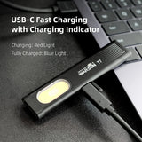 Lampe de poche USB magnétique 4 Modes - 1 ACHETÉE = 1 OFFERTE