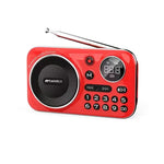 Mini Radio FM Vintage 4 en 1 avec fonction enregistrement - Bluetooth + Lecteur USB et Carte SD