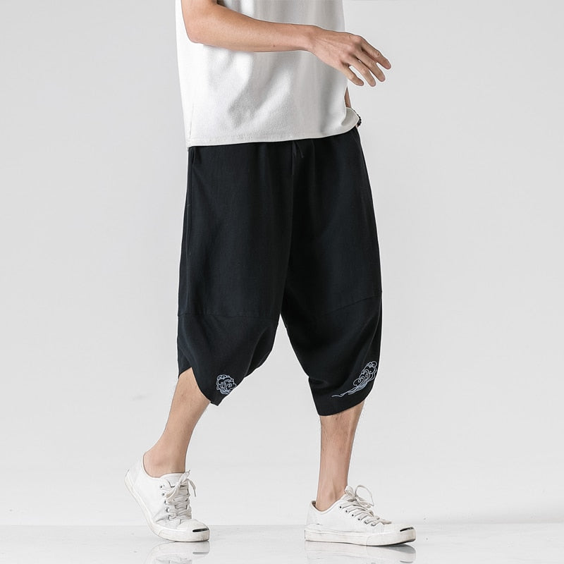 Pantalon croisé Harajuku décontracté