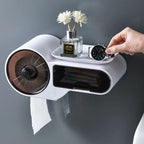Distributeur de papier hygiénique multifonctionnel