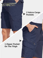 Short Cargo à poches multiples pour hommes
