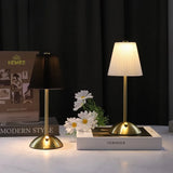 Lampe de Chevet LED Tactile - Abat-Jour Plissé