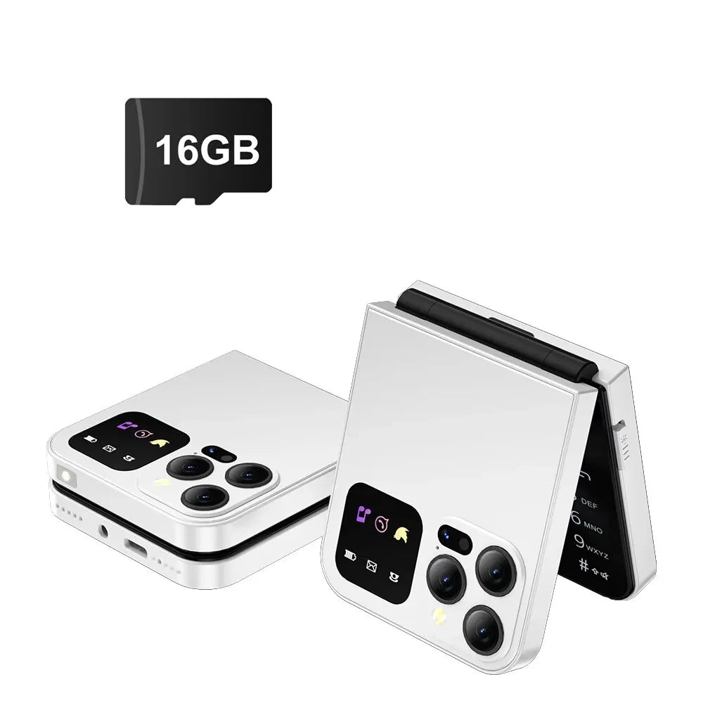 Téléphone Portable Pliable Servo A50 pro Flip - Dual Sim & Flash