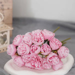 Bouquet Pivoines Fleurs artificielles
