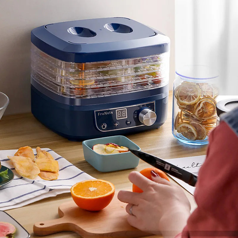 Déshydrateur alimentaire avec minuteur - 5 plateaux