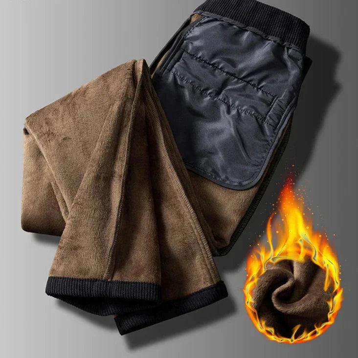 Pantalon en Velours Côtelé Slim Fit pour Homme