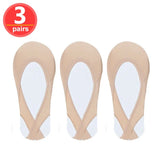 3x Paires de Socquettes Invisibles pour Ballerines & Mocassins