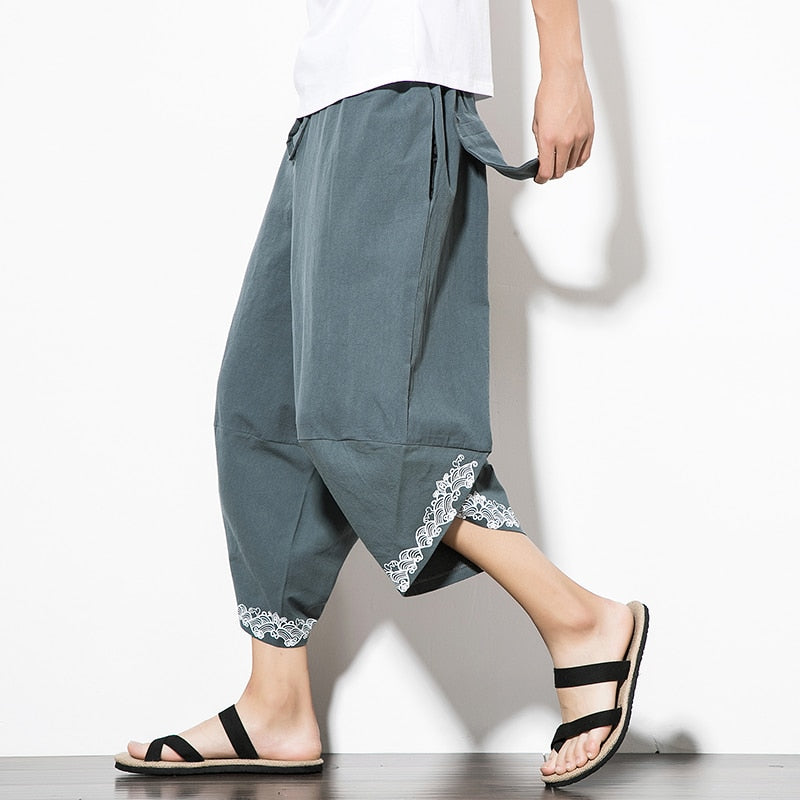 Pantalon croisé Harajuku décontracté