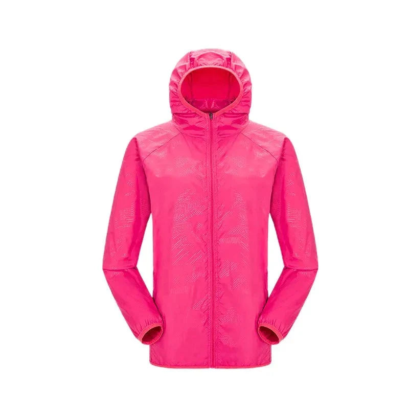 Unisex lightweight and ultra-breathable waterproof jacket