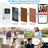 Sonnette sans fil WIfi intelligente avec caméra