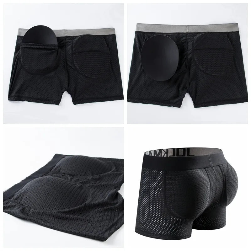 Boxers à maille respirante et lifting des fesses