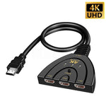 Commutateur HUB HDMI 4K 3 en 1