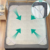 Lot de 4 Attaches Anti Glisse Drap de Dessous