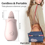 Strawberry - Vibromasseur féminin 10 modes Licking