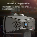 Kit mains libres Bluetooth Pare-soleil - Jusqu'à 2 appareils et 100h d'autonomie