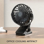 Ventilateur de Table Réglable avec Rotation Totale