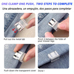 10x Clips Magiques pour Pantalon & Jean - Ourlet Express