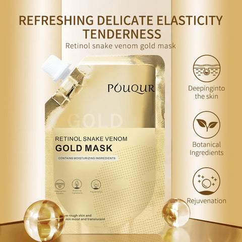 Masque OR 24K Anti-Rides Instantané - 1 ACHETÉ = 1 OFFERT