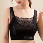 Brassière à dentelle Cache décolleté - sans armatures & sans coutures
