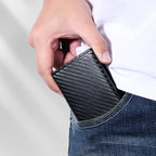 Porte-Cartes Pop-Up Magnétique Anti-RFID