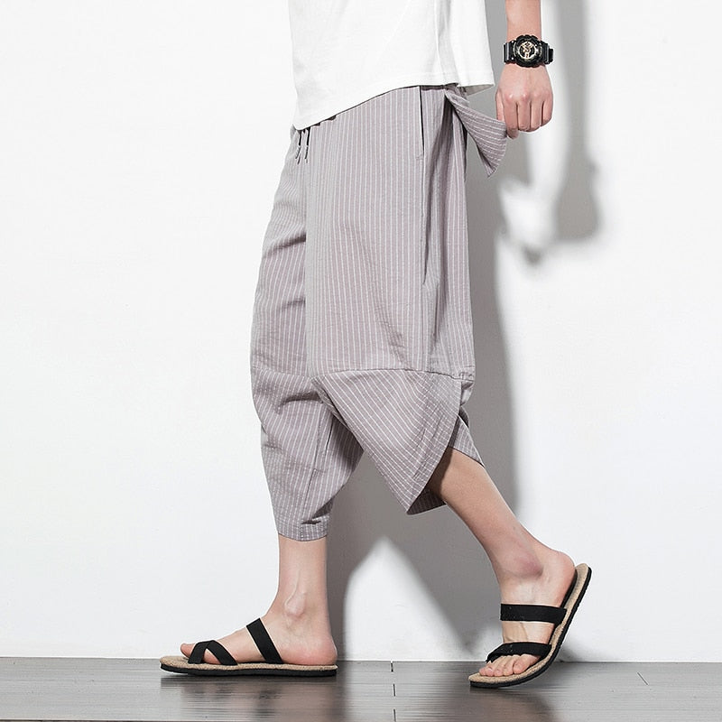 Pantalon croisé Harajuku décontracté