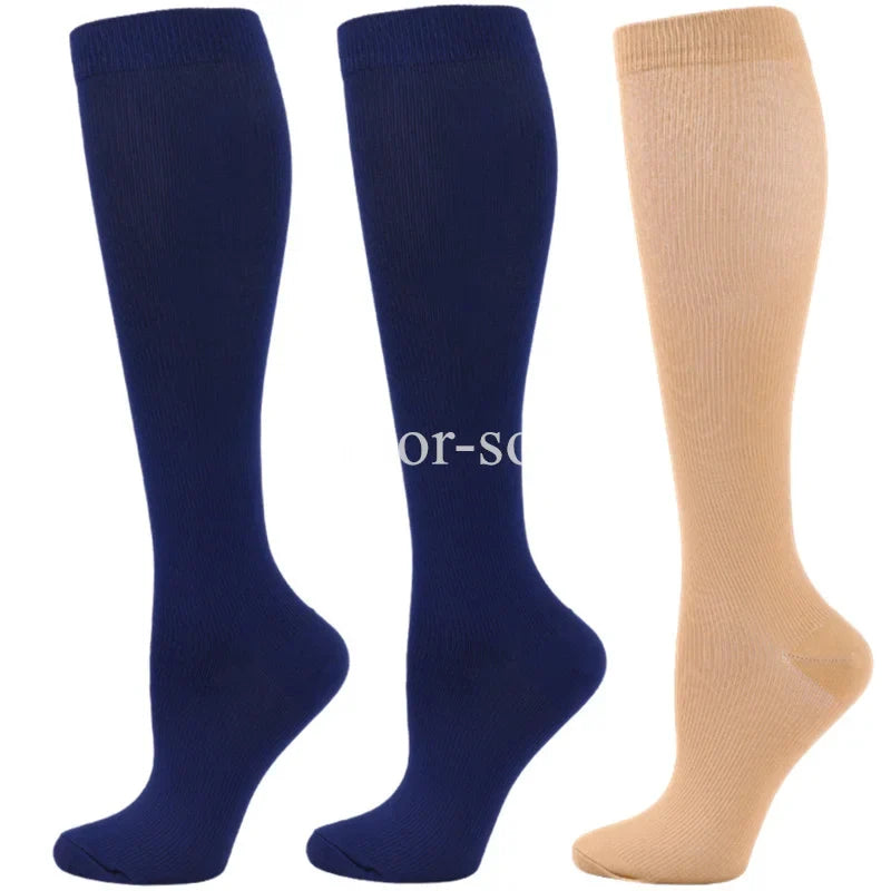 2x Marines + 1 Beige OFFERTE / S-M (Femme),2x Marines + 1 Beige OFFERTE / L-XL (Homme)