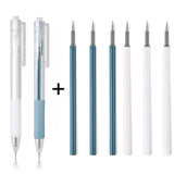Stylo cutter de précision pour travaux manuels - 2 Stylos + 8 recharges