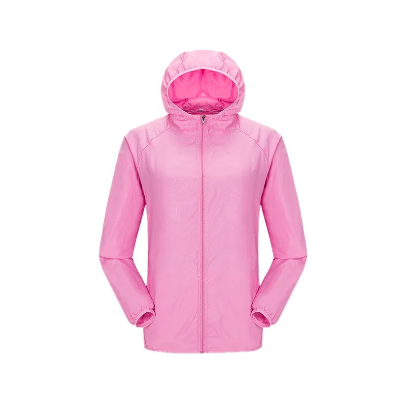 Unisex lightweight and ultra-breathable waterproof jacket