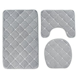 Set de 3 Tapis de Bain Ultra Doux & Antidérapants