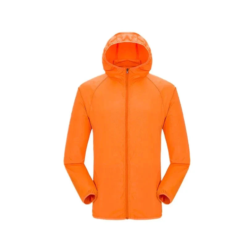 Unisex lightweight and ultra-breathable waterproof jacket