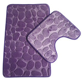 Set de 3 Tapis de Bain Ultra Doux & Antidérapants