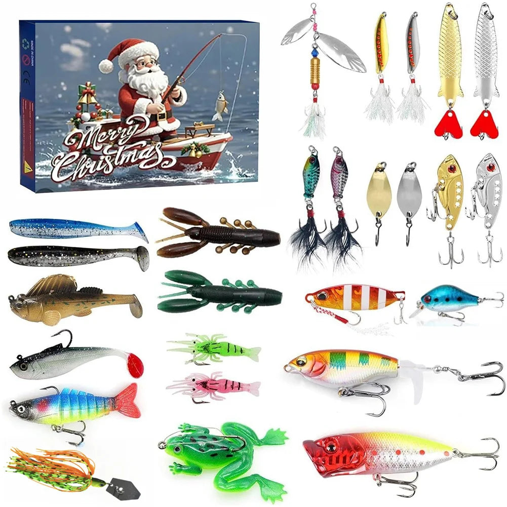 Calendrier de l'Avent pour les Amateurs de Pêche