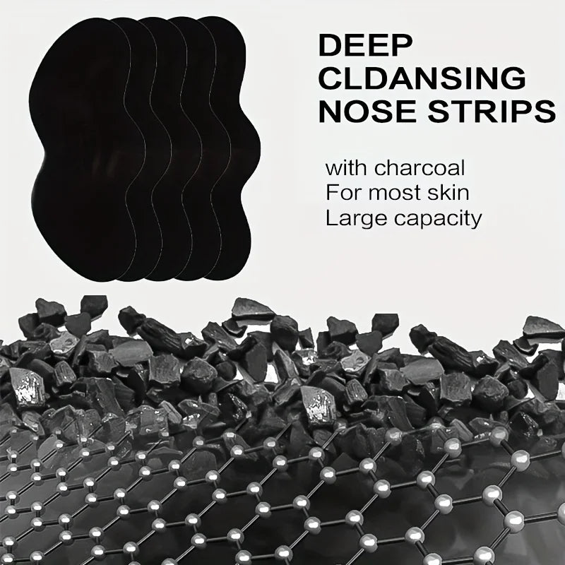 100x Patch Nez Anti-Points Noirs – Nettoyage Profond